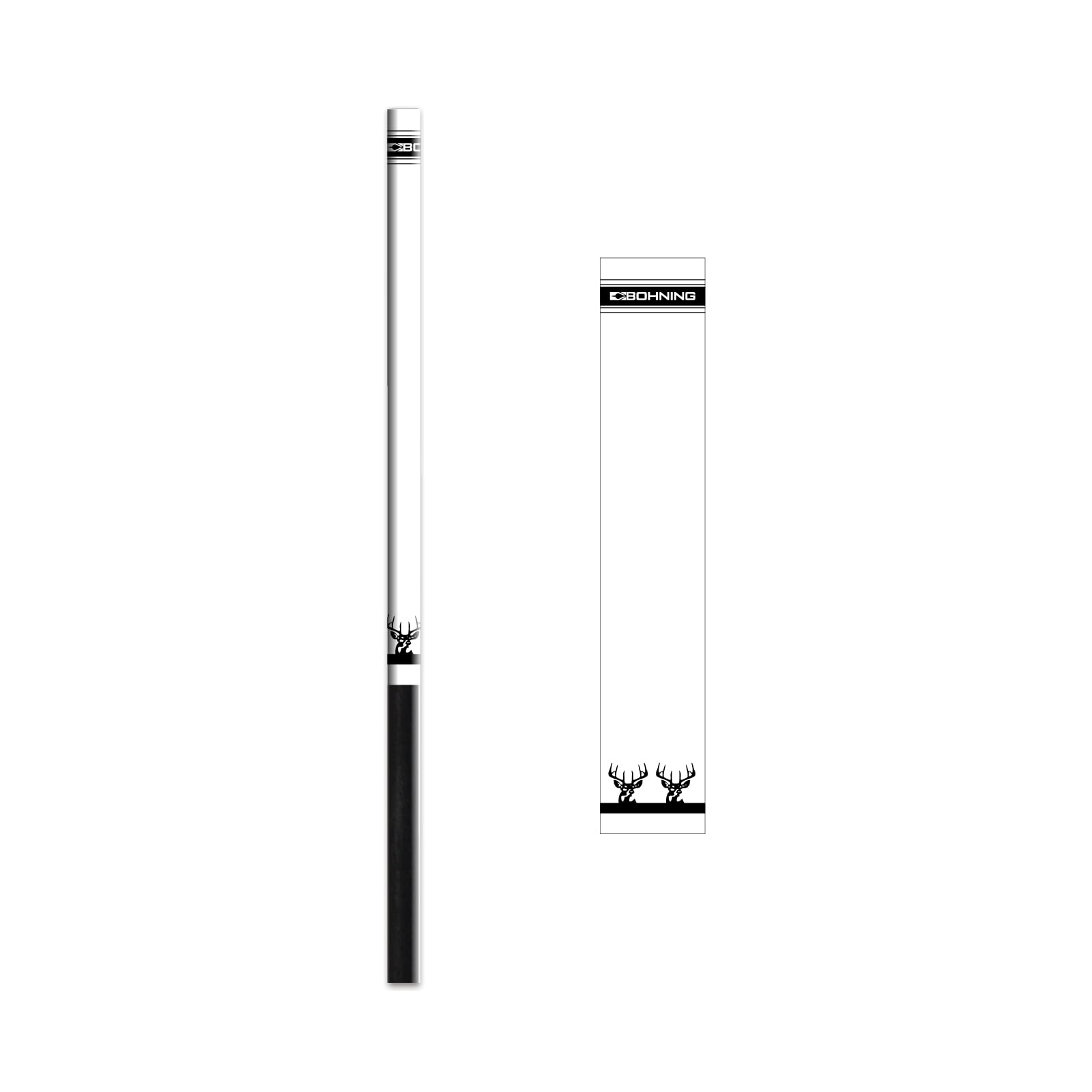 Bohning Arrow Wrap Cerf Blanc évite les résidus de colle de flèche - 5