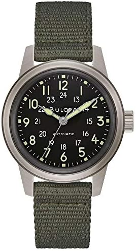 Bulova Men's Military Heritage Hack Veteran's Watchmaking Initiat...