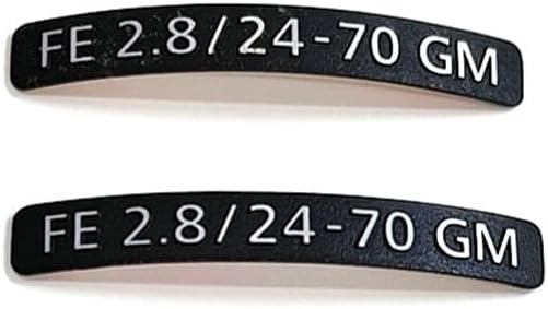 1PC for Sony FE2.8 24-70 GM Lens Nameplate Label Model Sticker Camera Repair Part