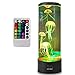 Produktbild Quallen lampe Farbwechsel Nachtlicht, Dimmbares Aquarium, Quallen-Lava-Lampe mit Fernbedienung, Geschenke für Kinder Männer Frauen (Size : Large)