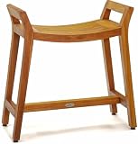 Patented Asia Ascend Teak Shower Bench