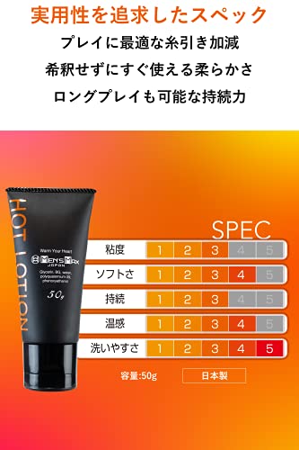 メンズマックス ホットローション 2個セット じんわり温感マッサージ 潤滑油 日本製 - 画像4