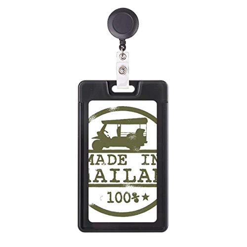 Badge rétractable tracteur idéal pour professionnels de santé et agriculteurs