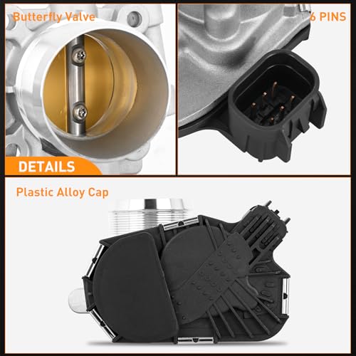 Nilight Electronic Throttle Body Fits Buick Chevrolet - Chevy Cruze 2011-2016, Trax 2013-2021, Throttle Body Assembly for Buick Encore 2013-2021, Sonic 2012-0020 1.4L, OE 55565489 55581662 by Nilight - Image 8