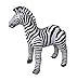 Jet Creations Elephant Rhino Zebra Inflatable Safari 3 Pack Decoration Birthday for Kids & Adults an-ERZ, Multicolor