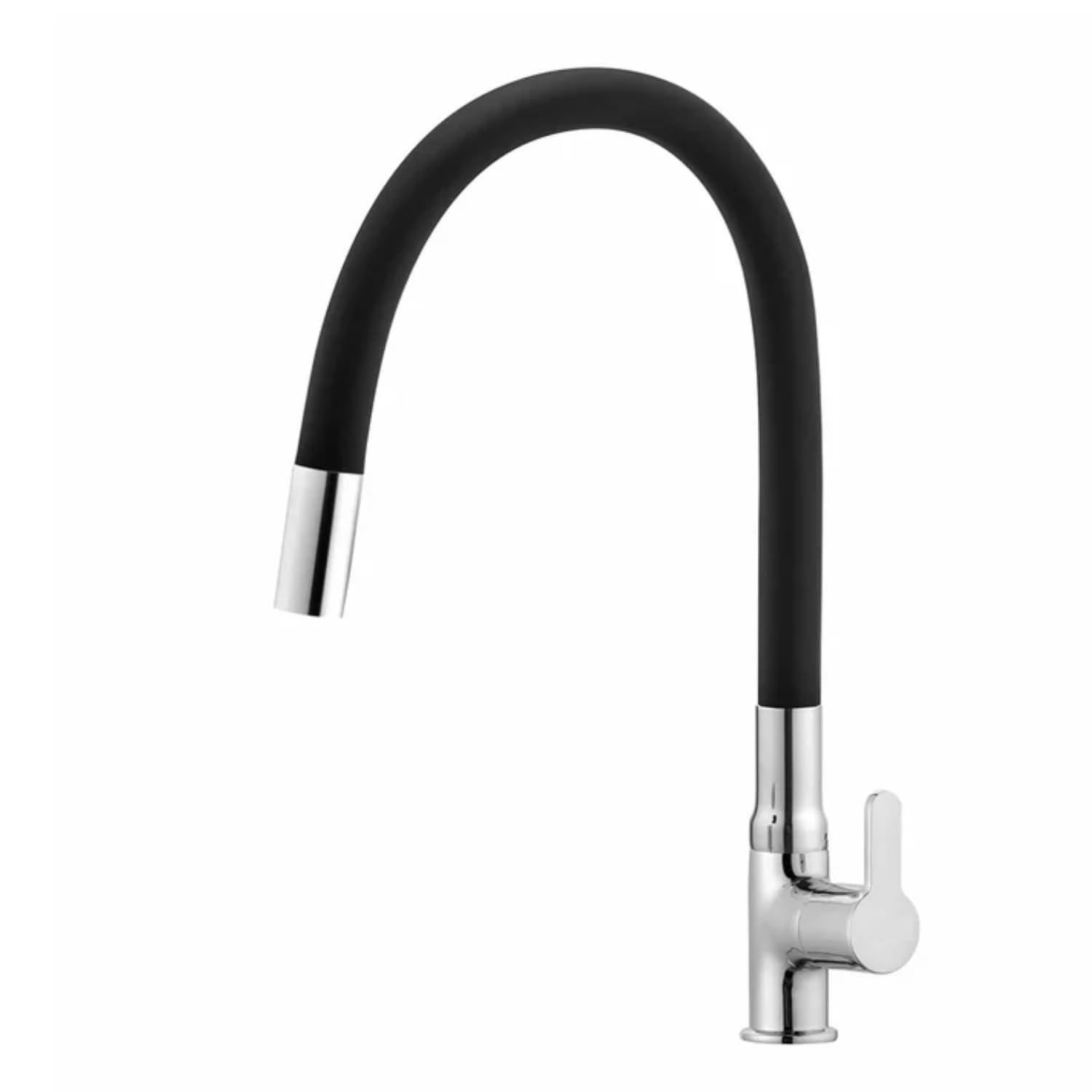 10X Brass Flexible Swan Neck Tap Black Spout BW-5869 for Washbasin/Kitchen Table Mounted-image-40