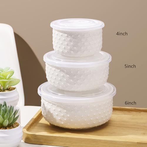Mosuji 10 oz Set of 4 Oven-Safe Porcelain Ramekins with Lids, Large White Souffle and Creme Brulee Baking Dishes, Ramekin Bowls for Sauce and Dessert by Mosuji - Image 7