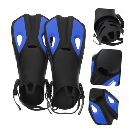 COOLHIYA 1 Par barbatanas de natação para adultos nadadeiras para mergulho sereia snorkel natacao si