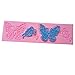 SPHTOEO 2 PCS Butterfly Shape Silicone Mold Lace Cake Molds Fondant Tools Cake Decorating Tools Silicone Chocolate Icing Border Sugar Mold
