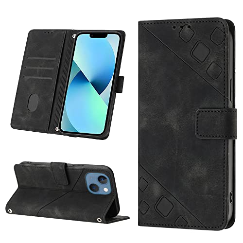 bojioderf Cuero PU Compatible con Nokia G100 4G Funda,Compatible con Nokia G100 4G Tarjetero Billetero Flip Cierre Magnético Soporte Black