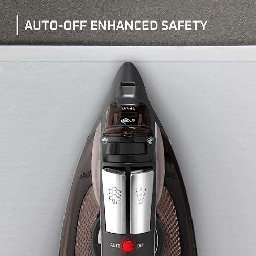 image for Rowenta Access Stainless Steel Soleplate Steam Iron with Retractable C