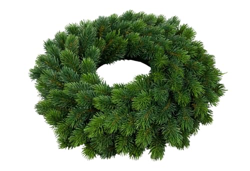Edel Tannenkranz 42cm YF mit runden Kunststoffnadeln künstliche...
