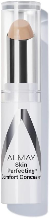Almay Skin Perfecting Comfort Concealer, 120 Light | Medium to full coverage concealer instantly minimizes the appearance of dark circles and imperfections without creasing.