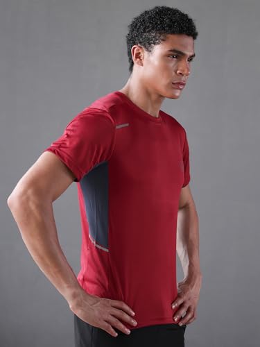 Image of CHKOKKO Gym T Shirts for Men Workout Quick Regular Dry Fit Sports Tshirt for man Breathable Moisture-Wicking Half Sleeve Round Active wear Running Boys T Shirt