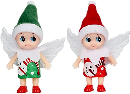 Christmas Baby Elf Doll for Boys&Girls,Christmas Accessory Tiny Baby Elf Doll Christmas Tradition Mini Elf Baby Doll Novelty Toys,Baby Elves Dolls Toy for Kids Xmas New Year Gift Stocking Stuffers