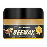 RASTKY Cera D'api per la Cura dei Mobili in Legno Cera Lucidante Naturale D'api Anti-polvere Impermeabile per Mobili da Tavolo, Sedie, 40 G (40 g)