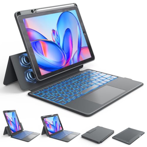 Amazon.co.jp: CHESONA iPad 9世代 8世代 7世代 ケース キーボード付き
