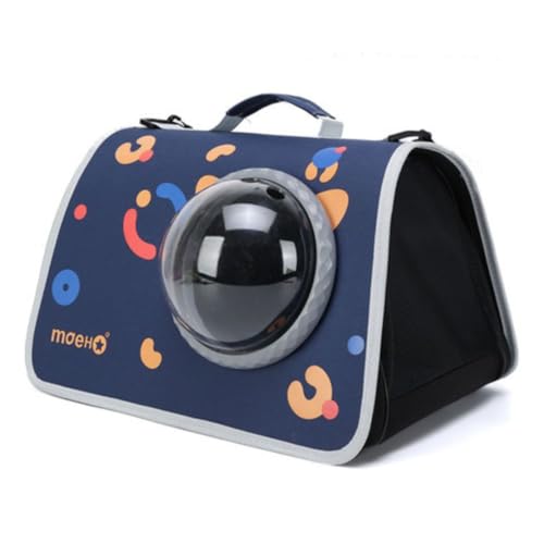 Bolsa Pet Transporte Passeio Viagem Avião Visão Panorâmica Respirável Confortável Ventilada Seguro G