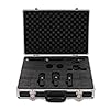 SUBZERO 5 Piece Drum Microphone Set with Case and Clamps #2