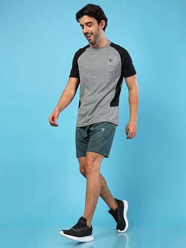 Image of TECHNOSPORT Men's Active Running Shorts - (MSOR36-P) Pack of 1
