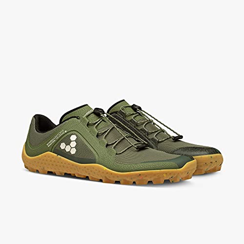 Vivobarefoot Primus Trail Ii Sg, Mens Recycled Breathable Mesh Off-Road Shoe With Barefoot Soft Ground Sole #TOP3