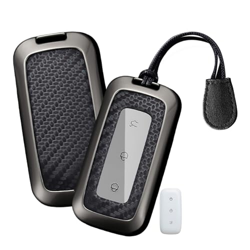 Coque de clé Geely EX5 et Galaxy E5 en cuir TPU à 3 boutons