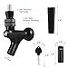 WELLBOM Draft Beer Keg Tap Faucet, Stainless Steel Core Brass USA Standard 1-1/8