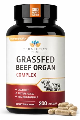 Premium Grass Fed Beef Organ Supplement for Women & Men