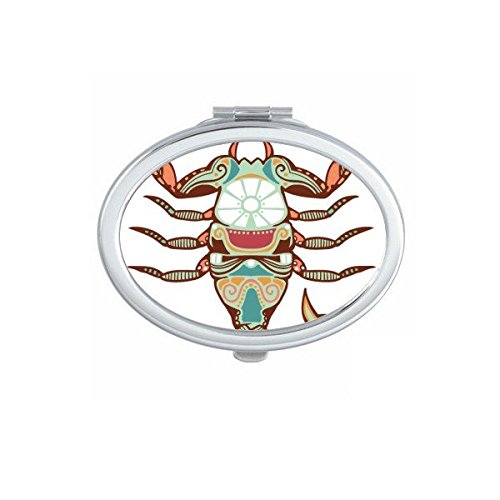 Miroir de maquillage Scorpion compact pour vos retouches en voyage, au bureau ou en soirée