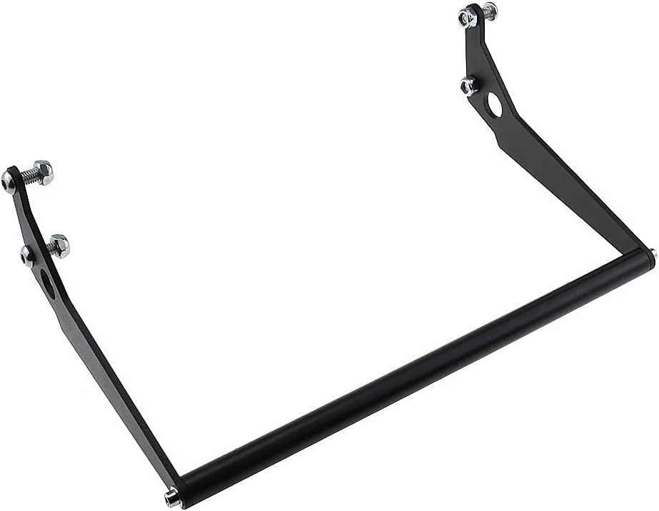 JIEWEI For B.M.W R1200GS ADV LC 13-18 R1250GS R 1200 GS Adventure R 1250 GS 2019 Carbon Fiber Handlebar In-situ Navigation Bracket Brand New (Color : Black)