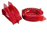 Set of two 6” Calzone Molds - Enjoy Custom Made 4” x 2” Pocket Meals Any Time!