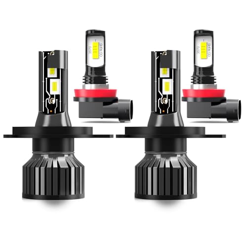 Image of Fit For Toyota Tacoma 2012-2015 light Bulbs, High /Low Dual Beam Fog Lights Combo, Plug and Play, 4 PCS