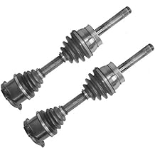 DTA DT1838483841 Front Driver and Passenger Side Premium CV Axles New Drive Axle Assemblies - 2 pcs pair Fits 1996-2004 Nissan Pathfinder; 1997-2003 Infiniti QX4