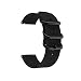 Yeejok Vivoactive 4S 40mm Nylon Watch Band Replacement, 18 mm Quick Released Fine Woven Nylon Watch Strap Compatible for Garmin Vivoactive 3S 39mm, Captain Marvel 40mm,Black