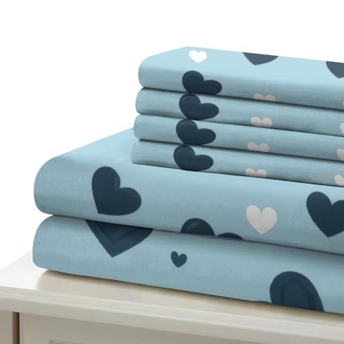 Housse de couette zippée anti-acarienne lit simple fille 3D - 7