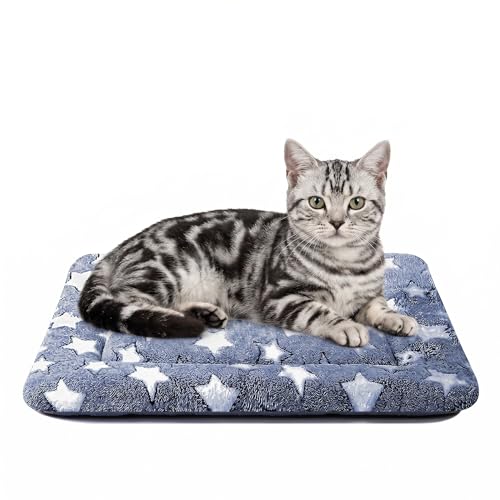 Cat & Dog Bed Mat - Reversible Dog Crate Bed Mats, Soft & Breathable Kennel…