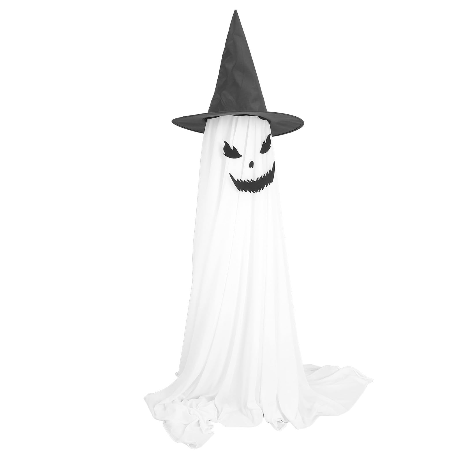 Fantasma aterrador de jardín para decorar tu porche este Halloween con estilo resistente