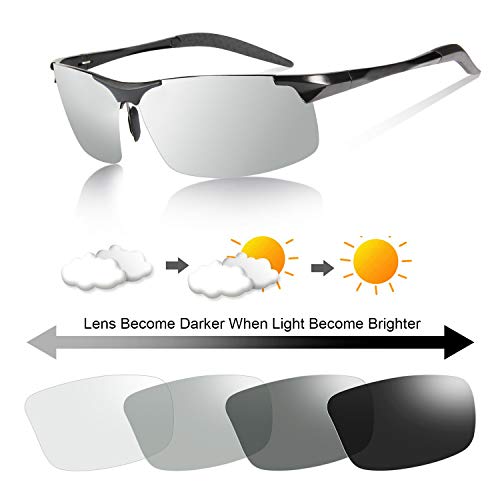 Image of YIMI Men's Semi-Rimless Sunglasses (Pack of 1)