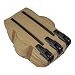 Mil-Tec Kampftrageseesack mit Rollen (118L Volumen) • Große Reisetasche mit 3 Rollen & Rucksackfunktion • Ideal als Rucksack Trolley, Seesack, Einsatztasche, Camping- oder Sporttasche • Coyote