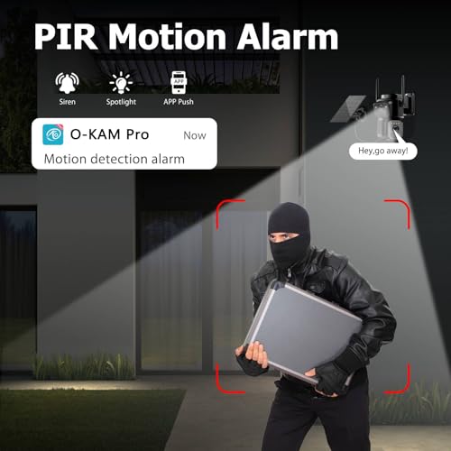 Uniter Dual Lens Solar Security Cameras Wireless Outdoor, 5G/2.4G WiFi 6, Panoramic & Tracking Cam 2-in-1, 6MP Color Night Vision/Motion Detection/Person Tracking/Spotlight Siren/PTZ/2-Way Audio