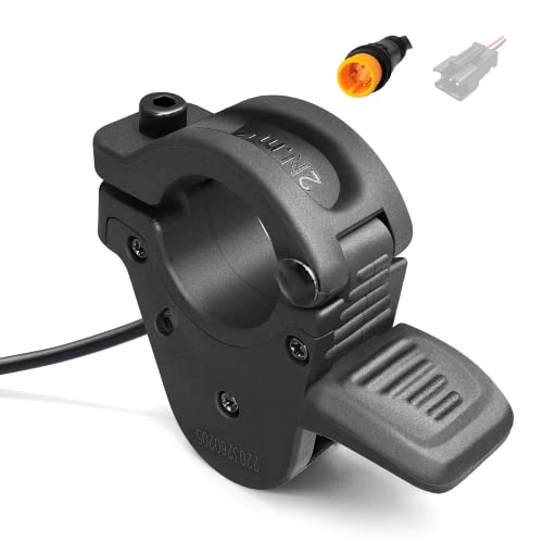 Elektrofahrrad 300 X Daumenbeschleuniger 48 V 52 V 36 V, 22 mm Universal-Geschwindigkeitsregler für Daumengas, 3 Nadeln für E-Bike, Elektro-Roller für Fahrräder (wasserdichter Stecker) Cover