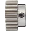Boston Gear ND12B Spur Gear, 14.5 Pressure Angle, Steel, Inch, 12 Pitch, 0.500 Bore, 1.167 OD, 0.750 Face Width, 12 Teeth