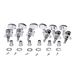KLKL Chevilles d’accord Guitare 3R3L Guitare Verrouillage Mécaniques Mécaniques Tuning Chevilles Clés Ensemble pour… - Les Beatles, Paul McCartney, John Lennon, RIngo Starr, George Harrison KLKL Chevilles d'accord Guitare 3R3L Guitare Verrouillage Mécaniques Mécaniques Tuning Chevilles Clés Ensemble pour… – Image 2