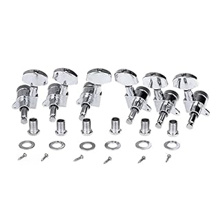 KLKL Chevilles d’accord Guitare 3R3L Guitare Verrouillage Mécaniques Mécaniques Tuning Chevilles Clés Ensemble pour… - Les Beatles, Paul McCartney, John Lennon, RIngo Starr, George Harrison KLKL Chevilles d'accord Guitare 3R3L Guitare Verrouillage Mécaniques Mécaniques Tuning Chevilles Clés Ensemble pour… – Image 2