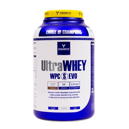 YAMAMOTO NUTRITION Ultra Whey WPC S EVO 2 kg, Integratore