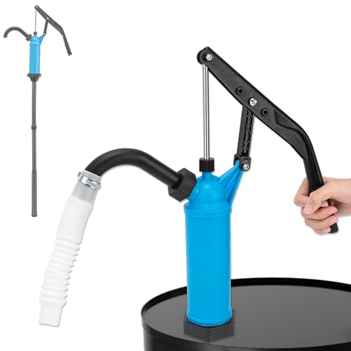 GDDGHS 55 Gallon Drum Pump, Lever Action Barrel Pump Fits 5-55 Gallon Drums, Water Drum Pumps