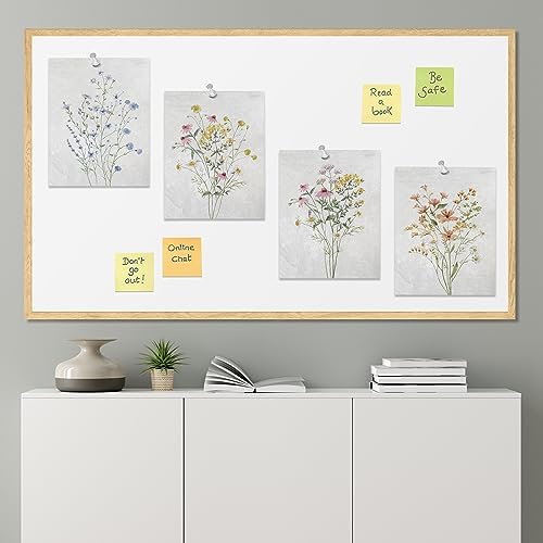 SIGNWIN Poster Colorful Wildflower Still Life Floral Botanical Print Nature Illustrations Decorative Country/Farmhouse Rustic Cozy Zen for Living Room, Bedroom, Office - 8"x10"x 4 - 3