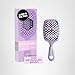 FHI Heat UNbrush Mini Detangler Brush for Pain-Free Brushing on All Wet or Dry Hair Types — Durable Duoflex Anti-Static Bristles, Lightweight Handle, Vented Mini Hair Brush, Lilac Light Purple