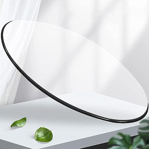 Transparente Vidrio Templado, Mesa Redonda Mesa Comedor Cristal Templado Para Mesa,Cristal Redondo Tablero De Mesa Para Mesa De Centro,Diámetro 35cm ~ 100cm Cristales Para Mesas Tablero(38CM(15INCH))