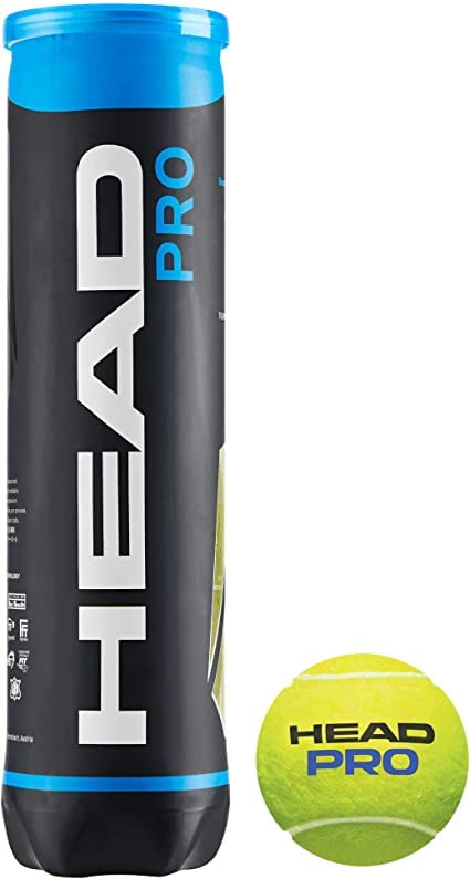 Set di 8 tubi di palline da tennis (4 palline per tubo)-HEAD PRO